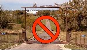Don't turn here