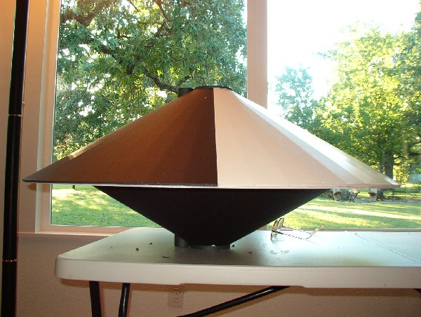 36 inch Delta
          Flying Saucer before fiberglassing