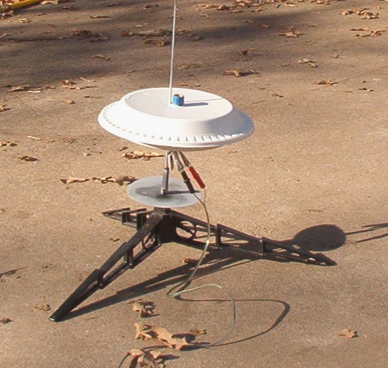 Flying Saucer on the pad