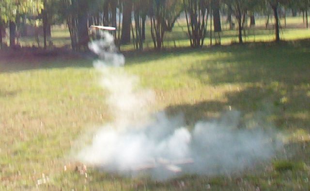 Taking off